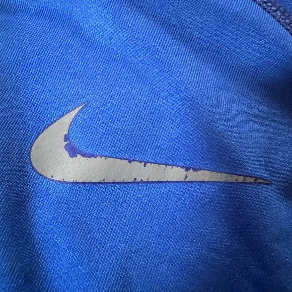 Nike Pro Combat Fitted Shirt Men Size XXL Blue - Picture 6 of 6